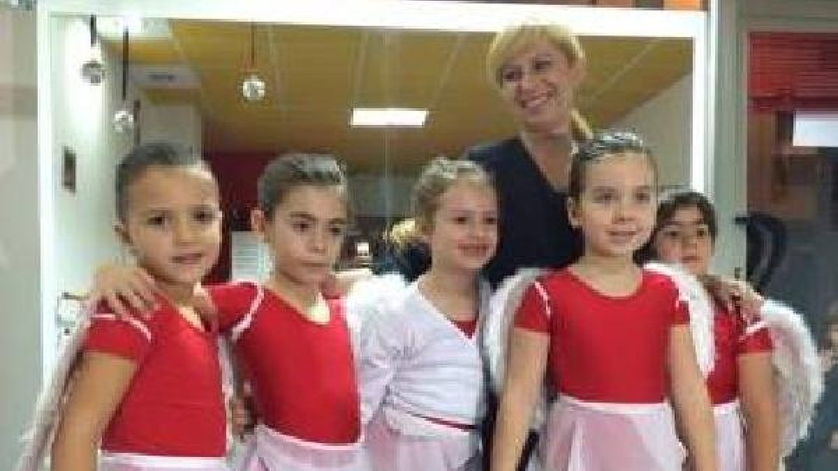 Alumnas de la Academia de Baile Arantxa Guerrero