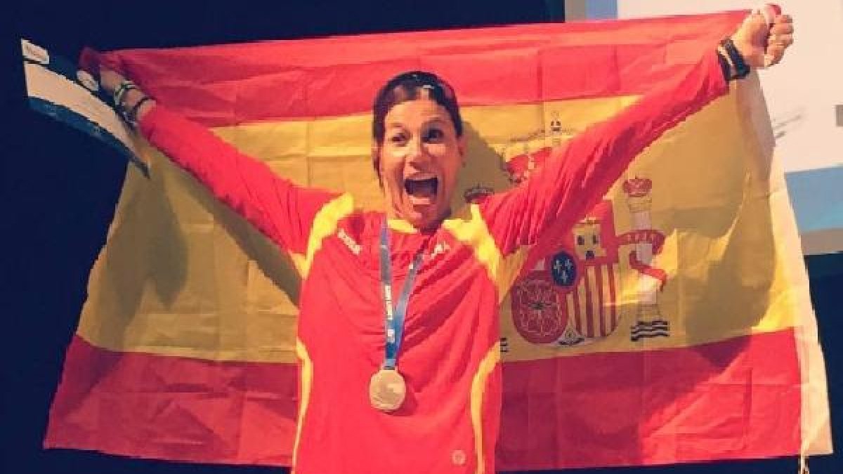 Una campeona.