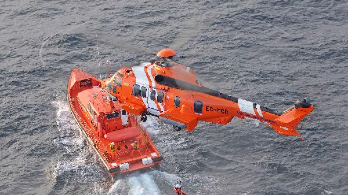 Imagen de archivo de efectivos de Salvamento Marítimo.