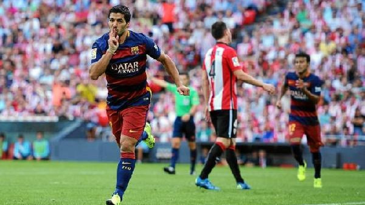 Luis Suárez hizo callar la Catedral.