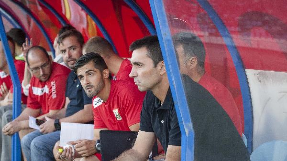 Asier Garitano se fue descontento con el rendimiento del Leganés.