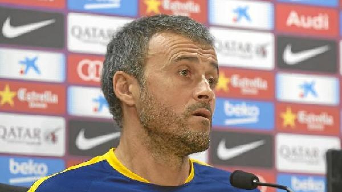 Luis Enrique va a por la Liga desde el inicio.