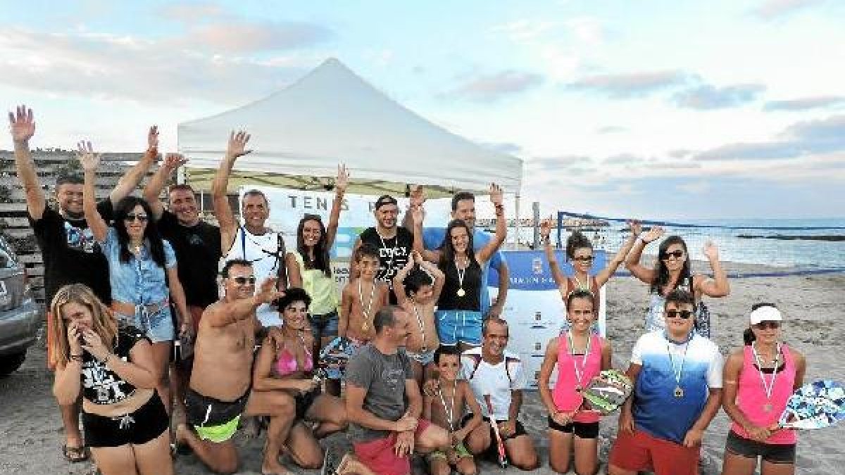 Los participantes en el evento.