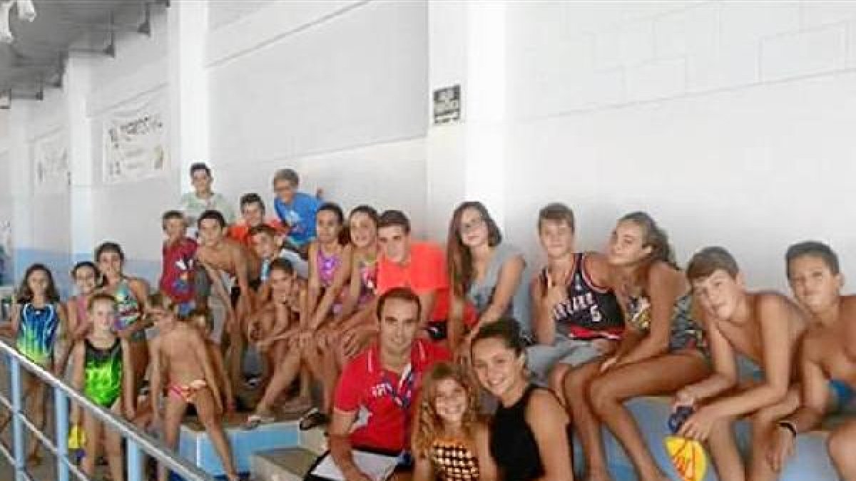 Dani Rivera en su primer entrenamiento.