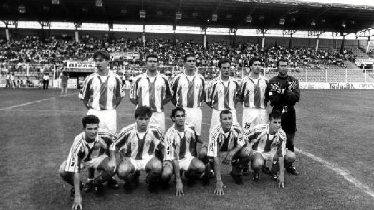 Este fue el primer Leganés que vio la afición del Almería en 1.995.