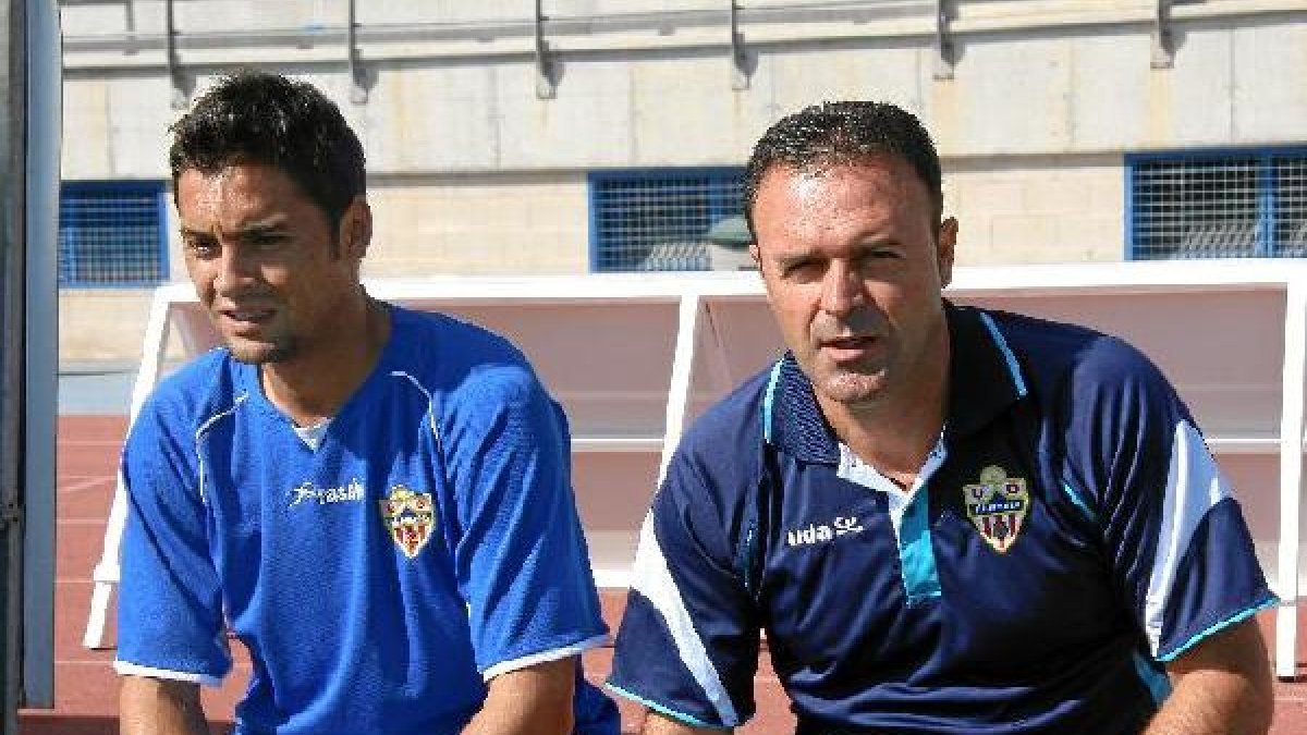 Salmerón tuvo de ayudante a Francisco en el Almería.