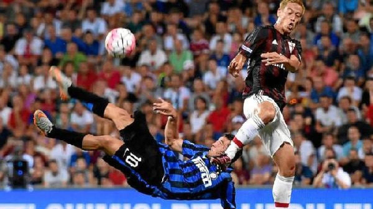 Mateo Kovacic, durante un partido de pretemporada con el Inter.