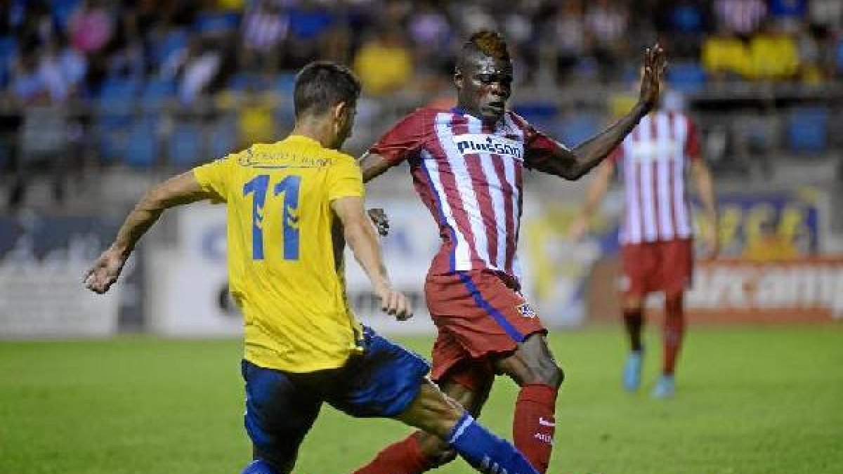 Thomas fue de lo mejor del Atlético en el Carranza.