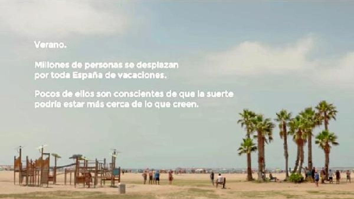 Imagen del vídeo promocional de la campaña de la Lotería de Navidad.