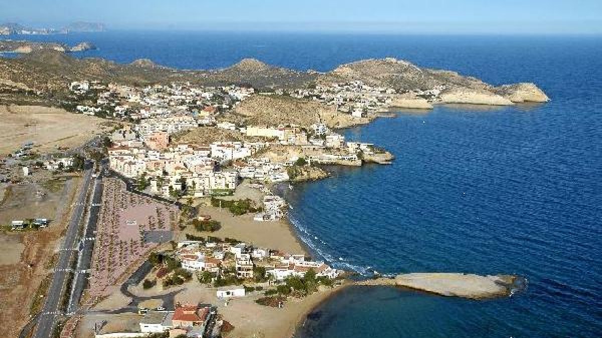 Vista general de San Juan de los Terreros.