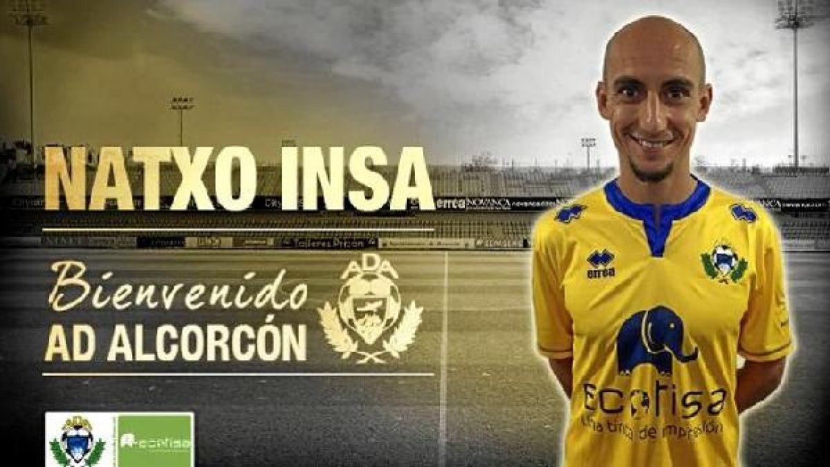 El club alfarero le da la bienvenida a Natxo.