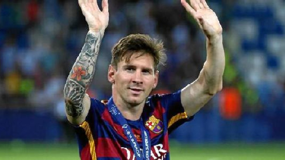 Todo preparado para ver a Messi en la mejor Liga del Mundo.