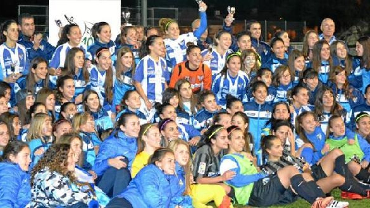 Las campeonas de Huelva.