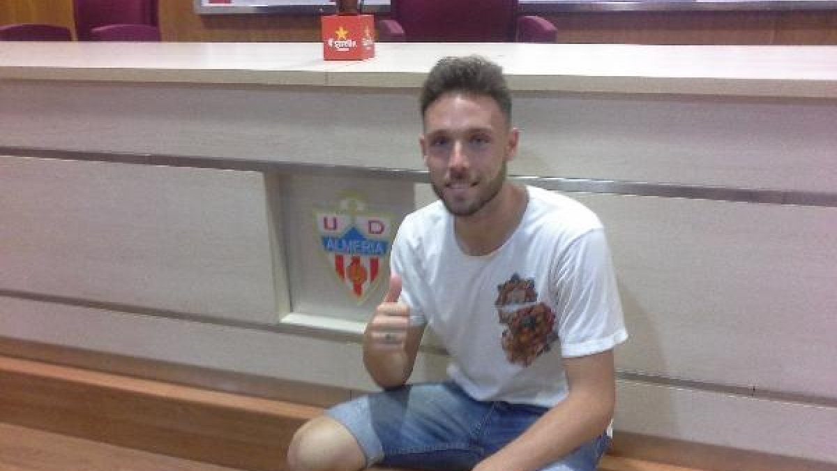 José Ángel, este jueves.