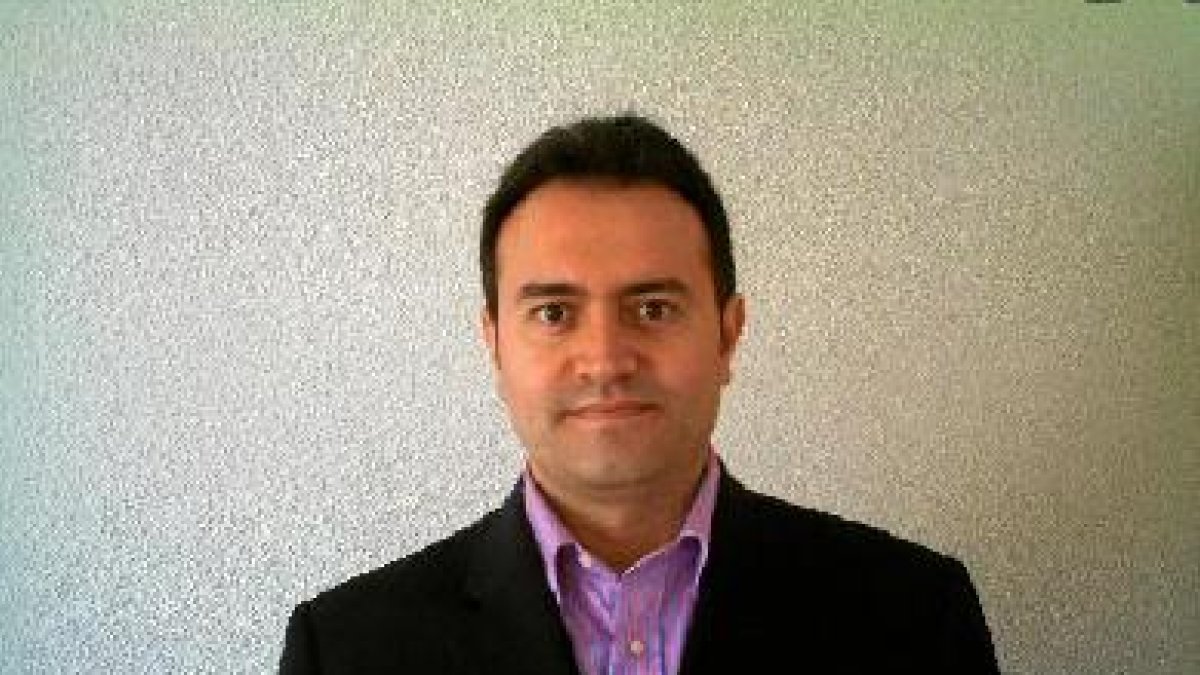 El alcalde de Felix, Baldomero Martínez.