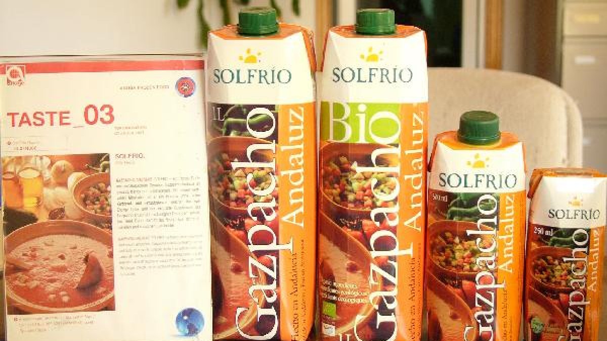 El gazpacho Solfrío es el producto estrella de la marca.