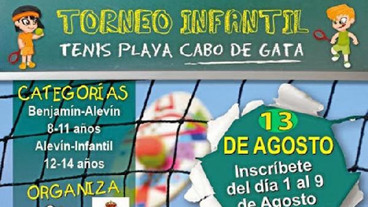 El Torneo infantil ya tiene su cartel.