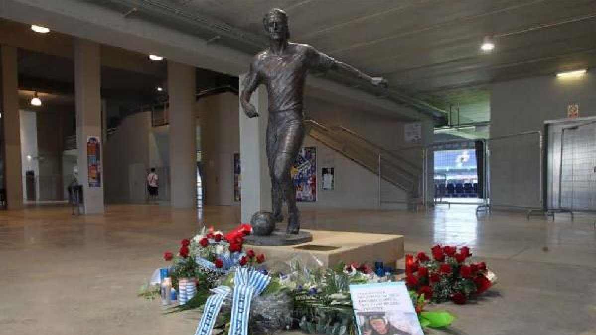 Jarque, homenajeado en el 6º aniversario de su muerte.