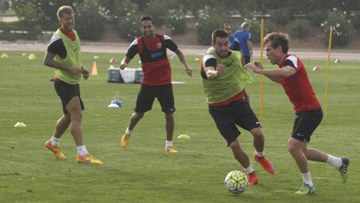Imagen de un entrenamiento.