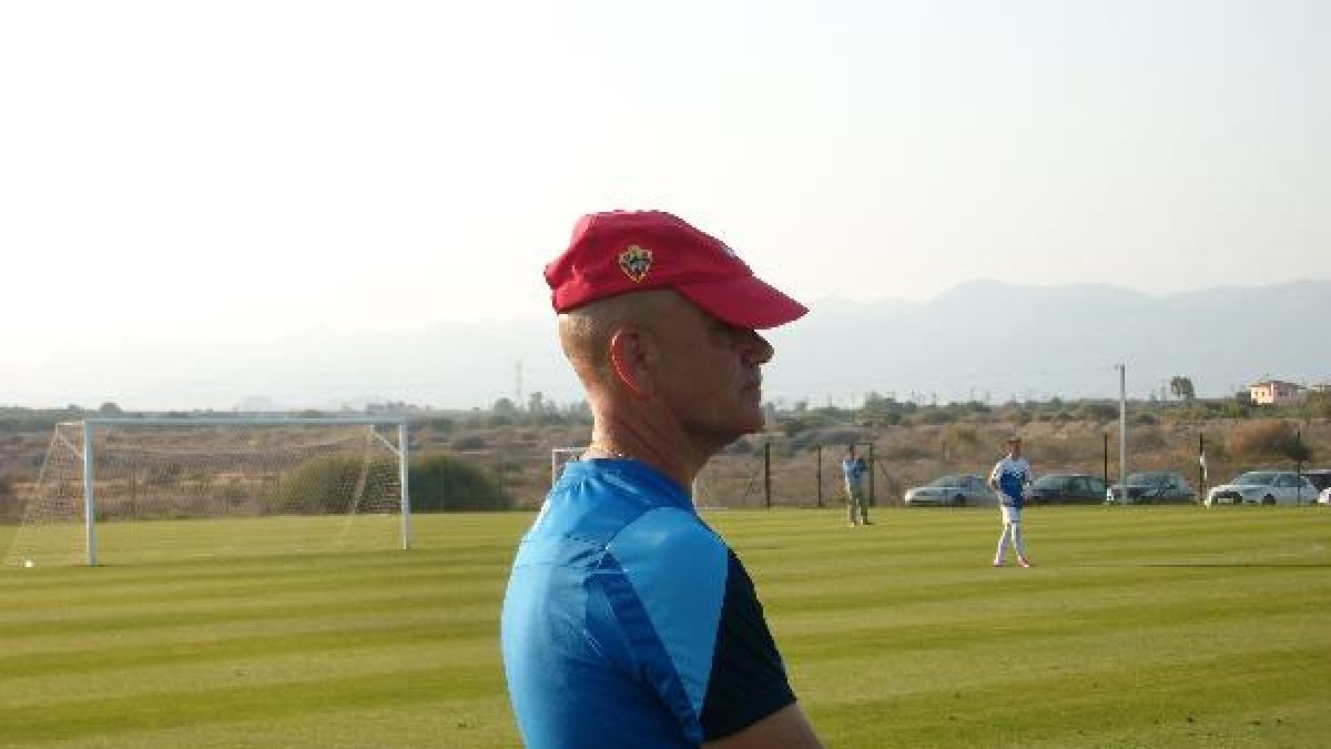 Miguel Rivera, en Desert Springs.