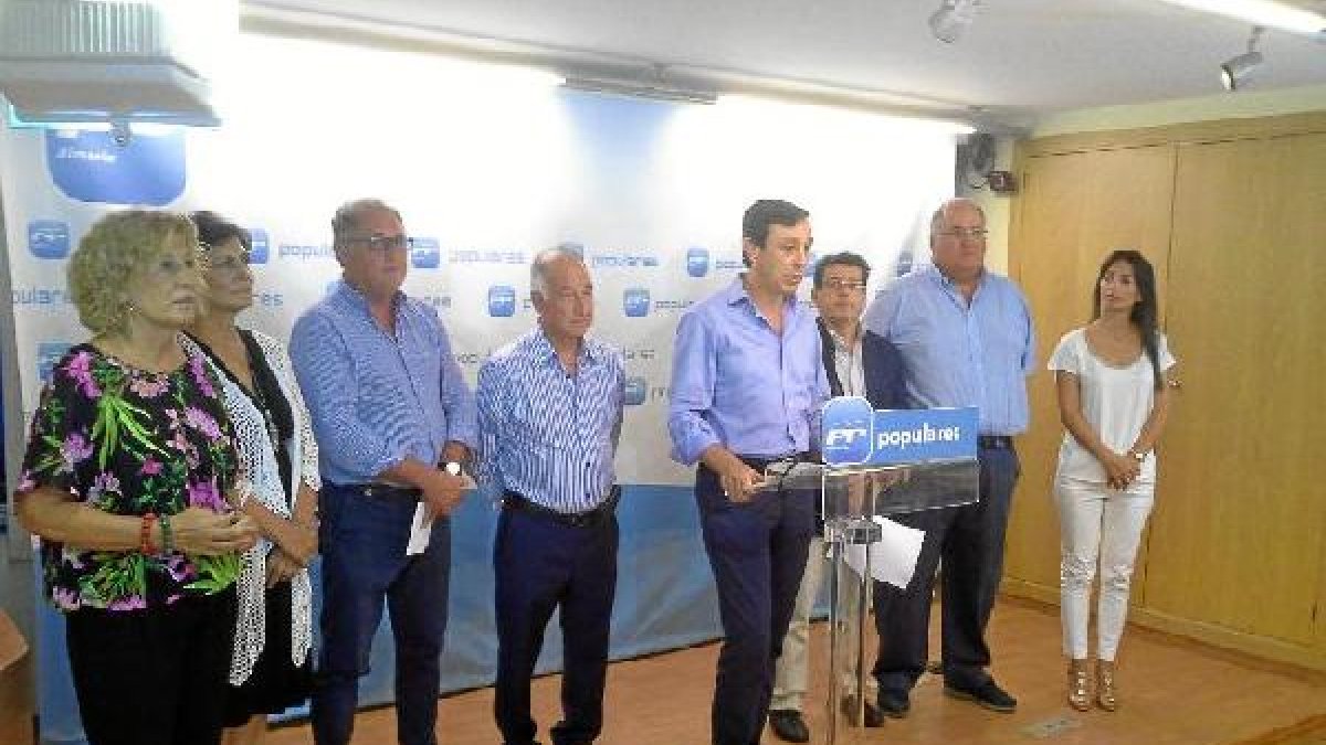 Rueda de prensa del PP sobre los PGE.