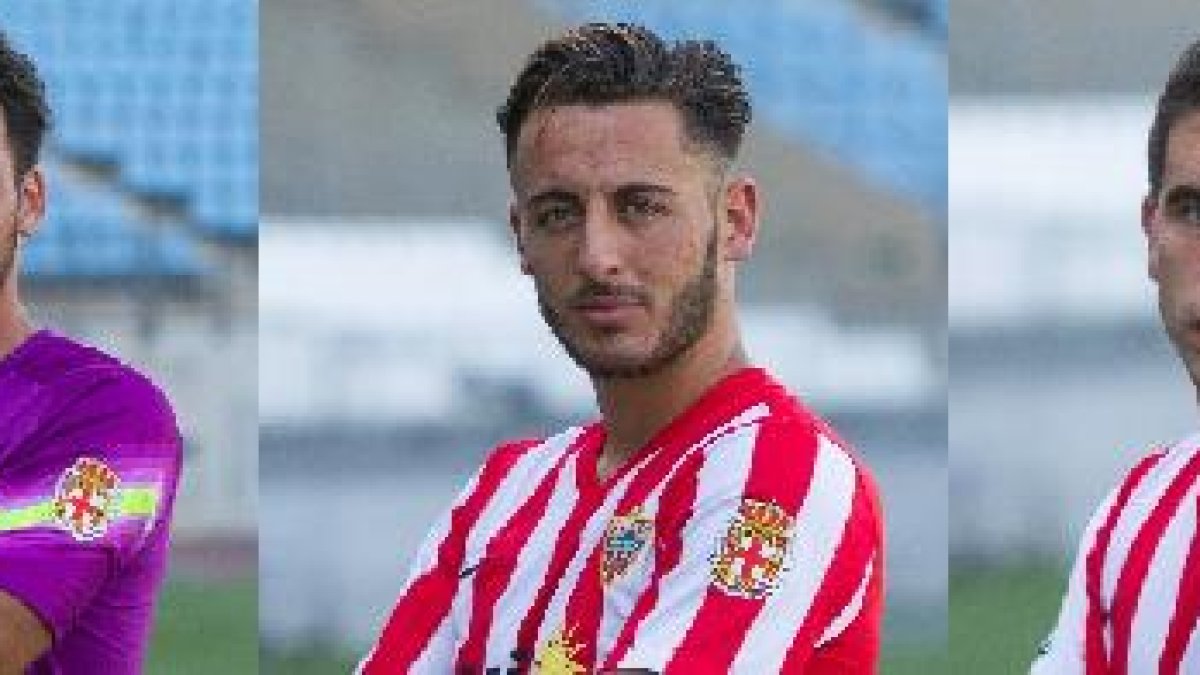 Gianfranco, Adri y Cristóbal regresan al Almería B.