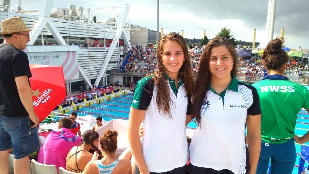Deportistas del CN Almería.