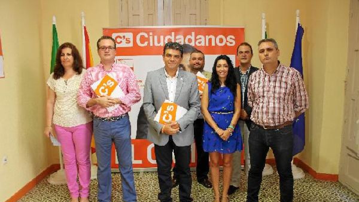 Candidatos con Miguel Cazorla.