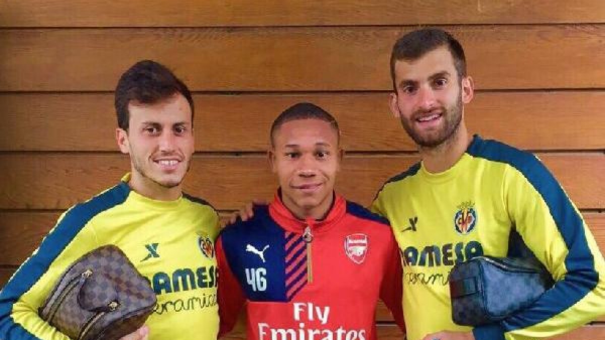 Espinosa, Wellington y Baptistao coincidieron en Inglaterra.