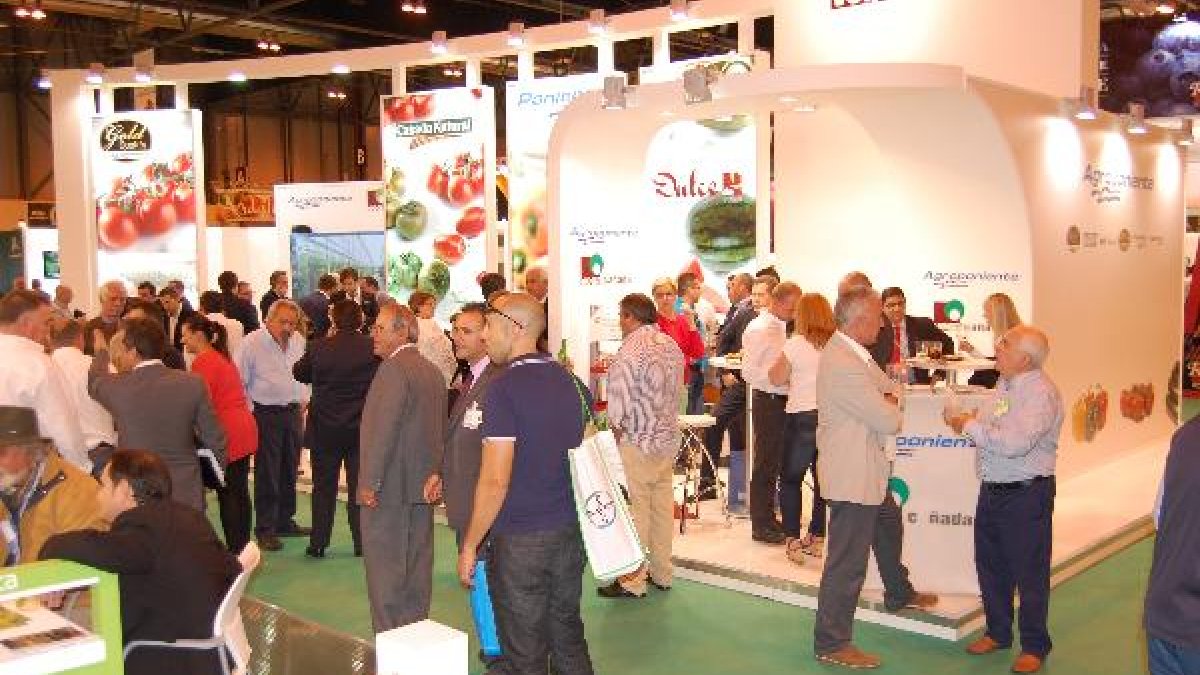 Stand de Agroponiente en la Fruit Attraction 2014.