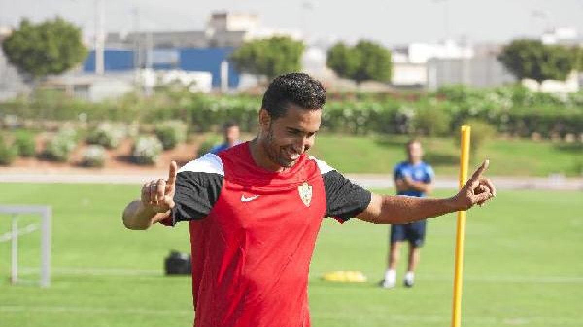 Montoro es feliz con Sergi en el Almería.