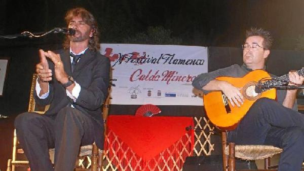 Imagen de una actuación en el festival Caldo Minero 2013