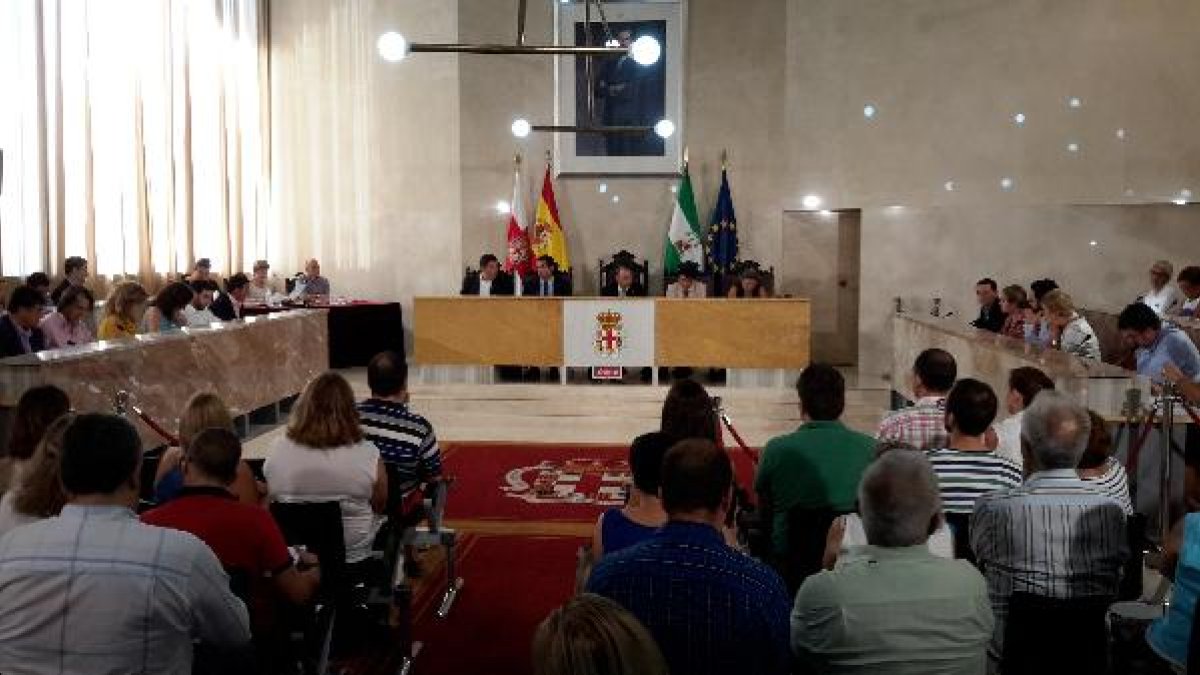 Pleno del Ayuntamiento de Almería.