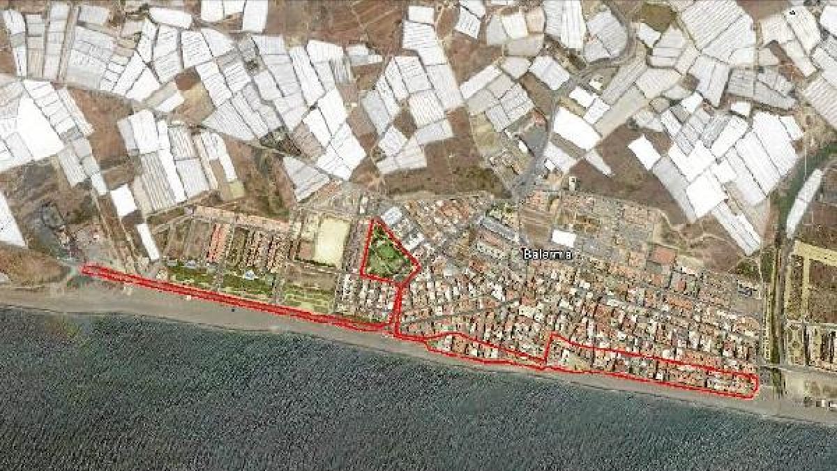 El circuito visto desde el cielo.