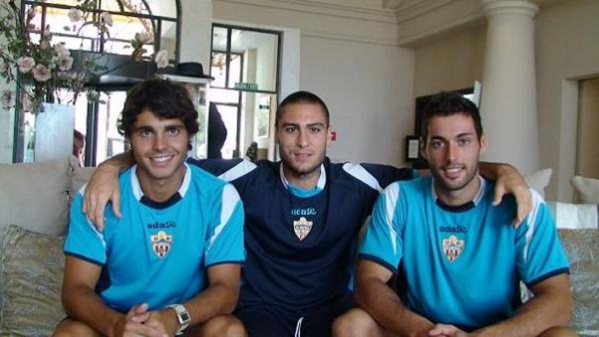 Galán, Álvaro y Trujillo en una foto de 2009.