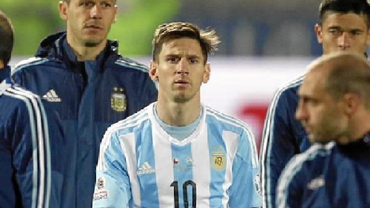 Leo Messi se toma un respiro con Argentina.