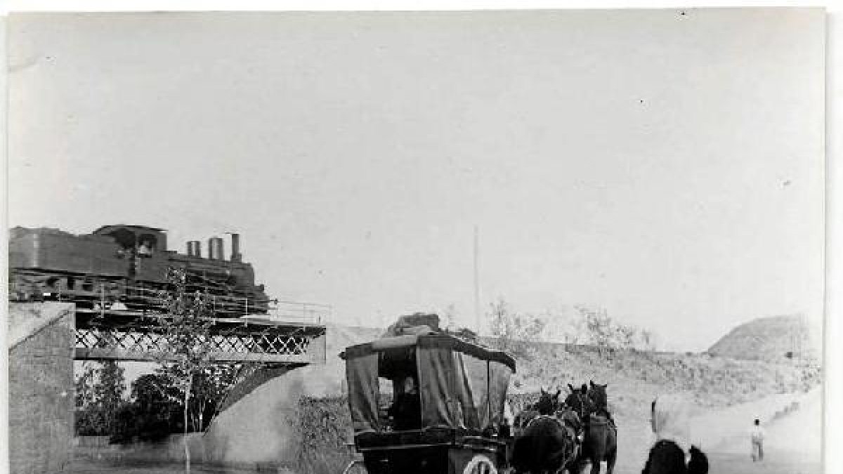 Foto procedente del Archivo Histórico Ferroviario de la Fundación de los Ferrocarriles Españoles, colección Paniagua.