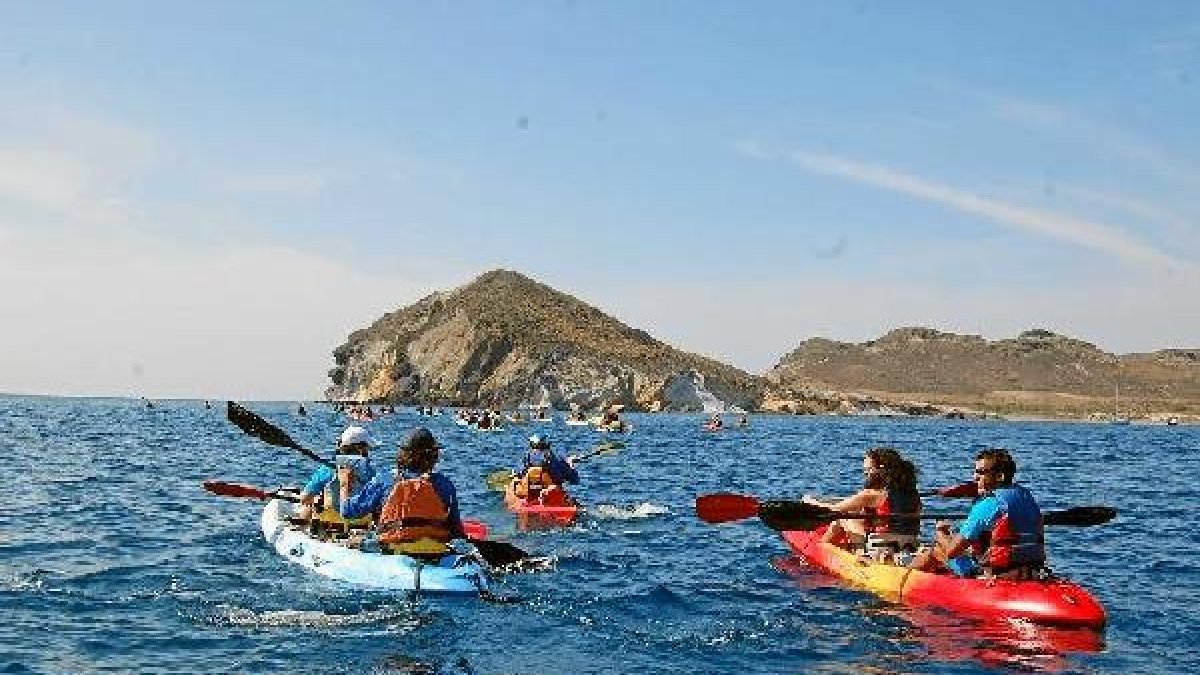 La ruta en Kayak.