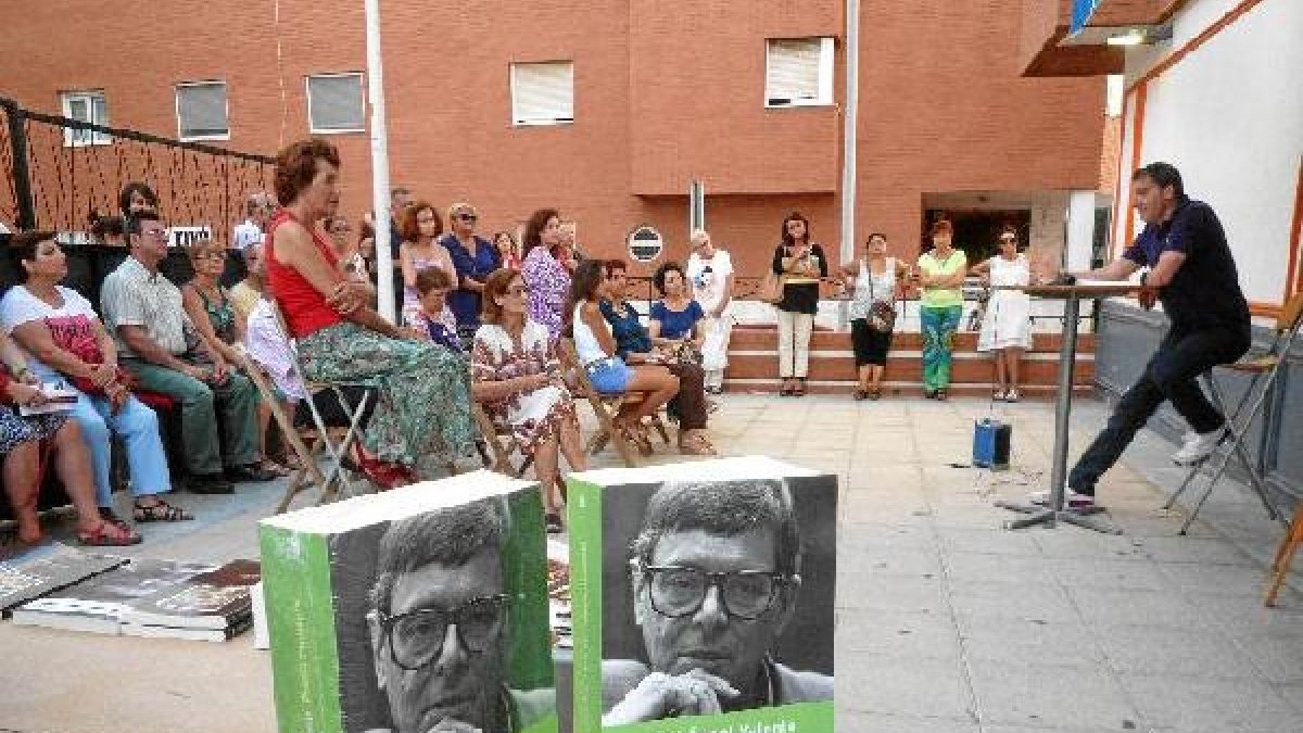 Un momento del acto junto a Zebras.