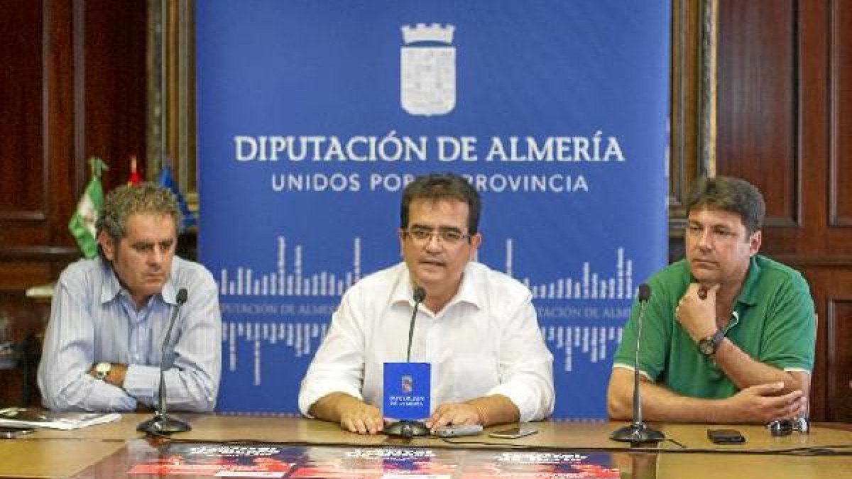 Presentación del festival ayer en Diputación.