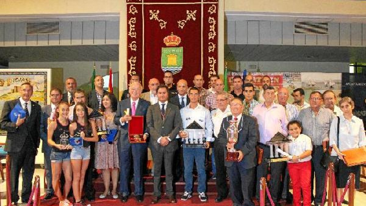 Los premiados de la edición 2014.