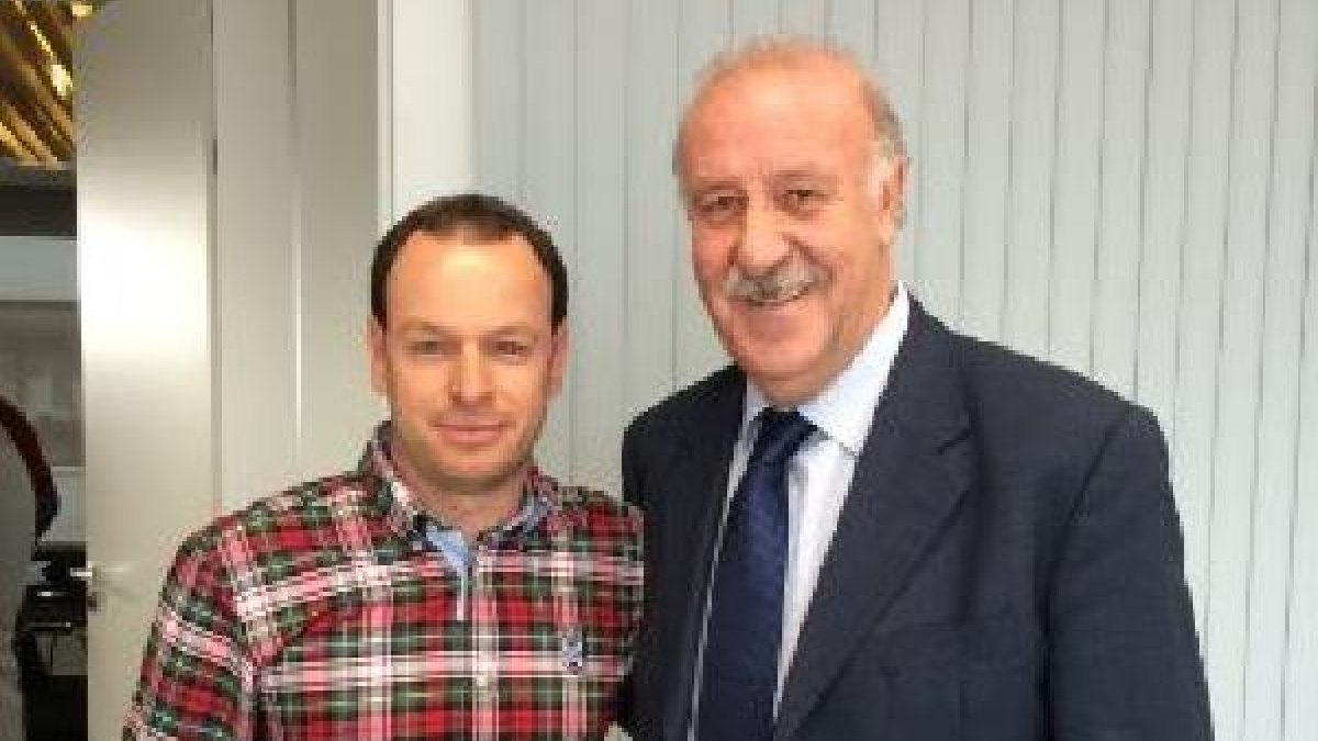 Armindo y Del Bosque.