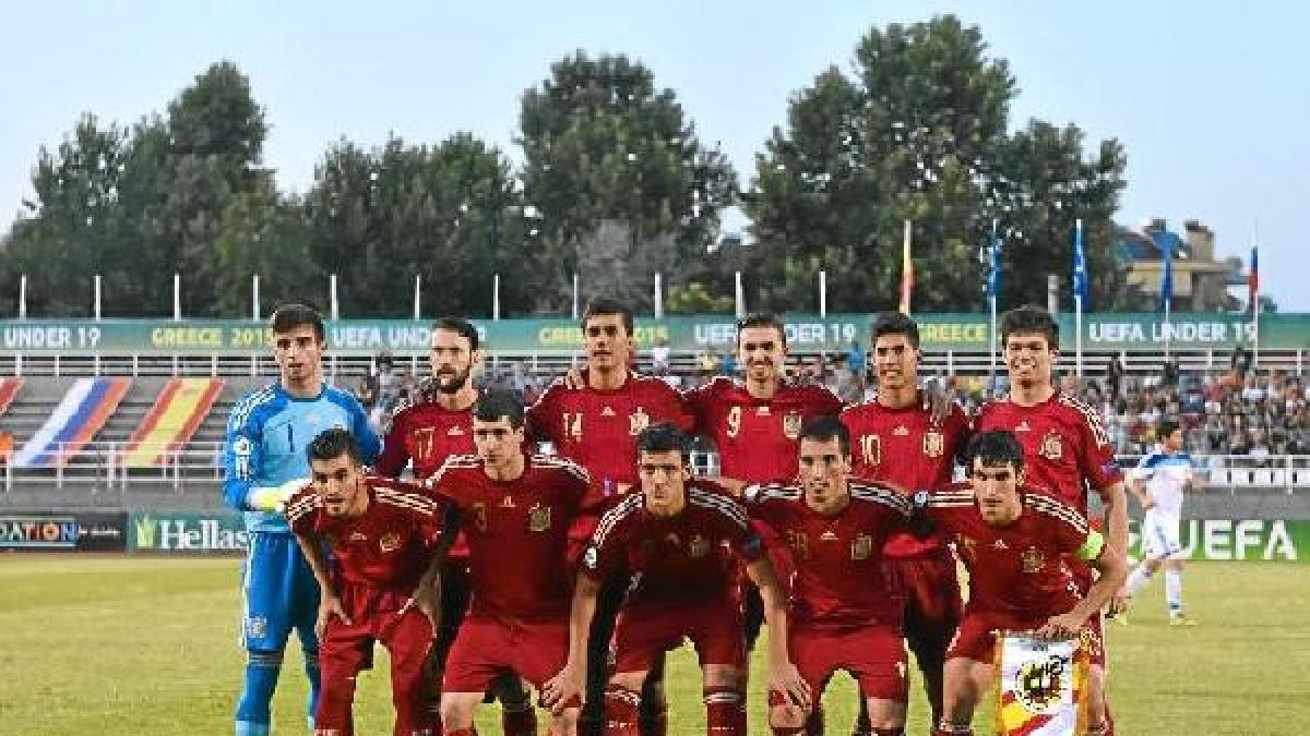 La Rojita con menos jugadores de Primera División.