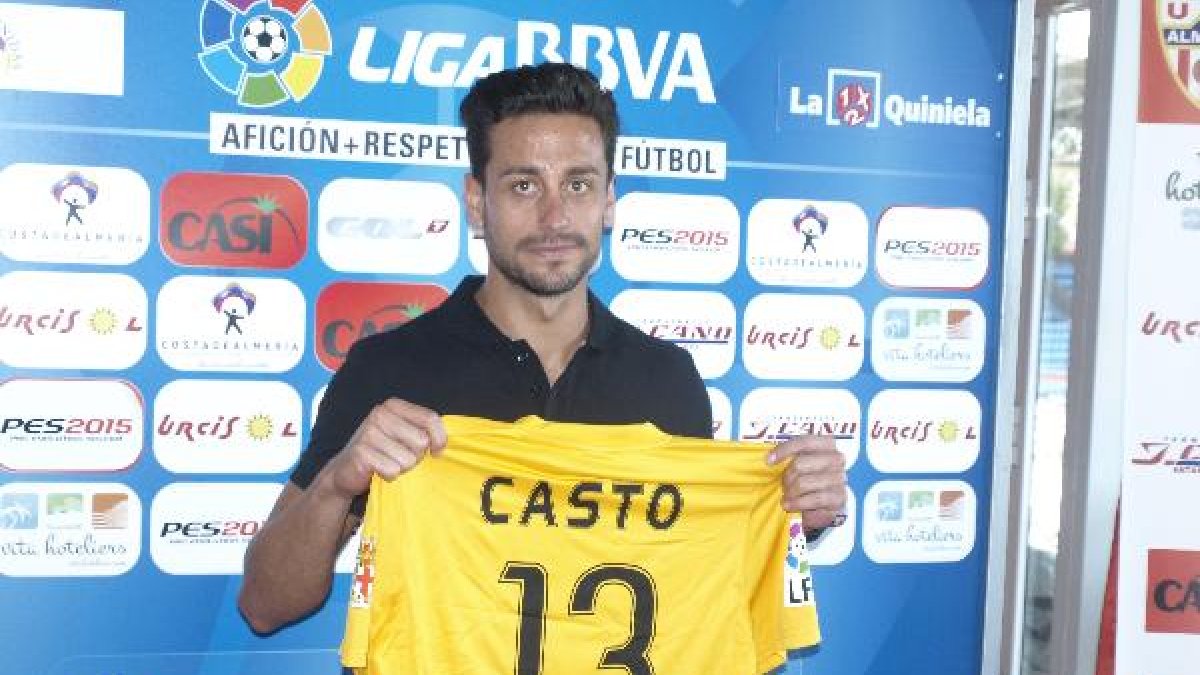Casto Espinosa llevará el 13 en el Almería.