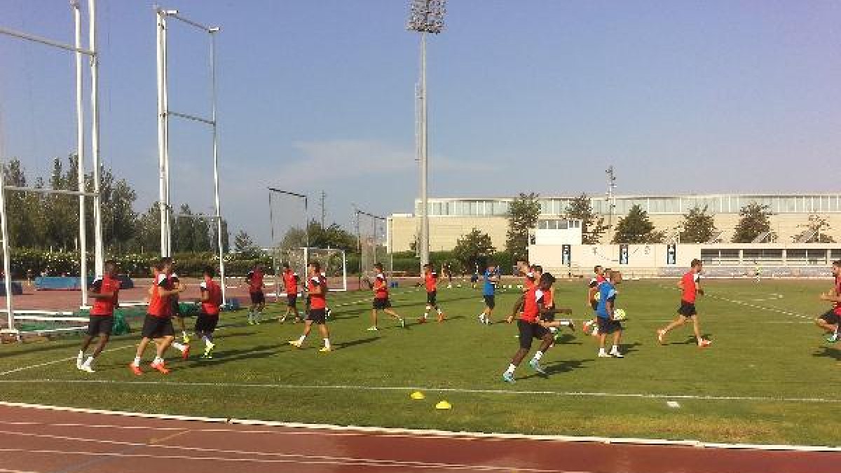 Empieza elentrenamiento.