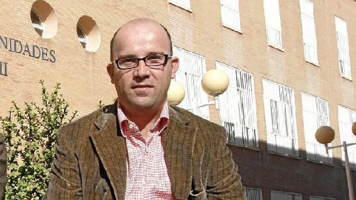 Manuel García Iborra en la Universidad de Almería.