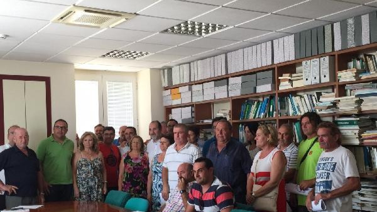 Beneficiarios de las ayudas entregadas por el granizo.