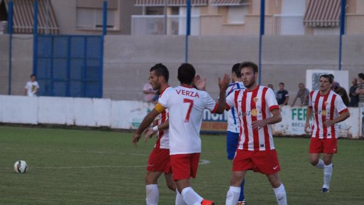 El Almería vuelve a jugar en El Rubial.
