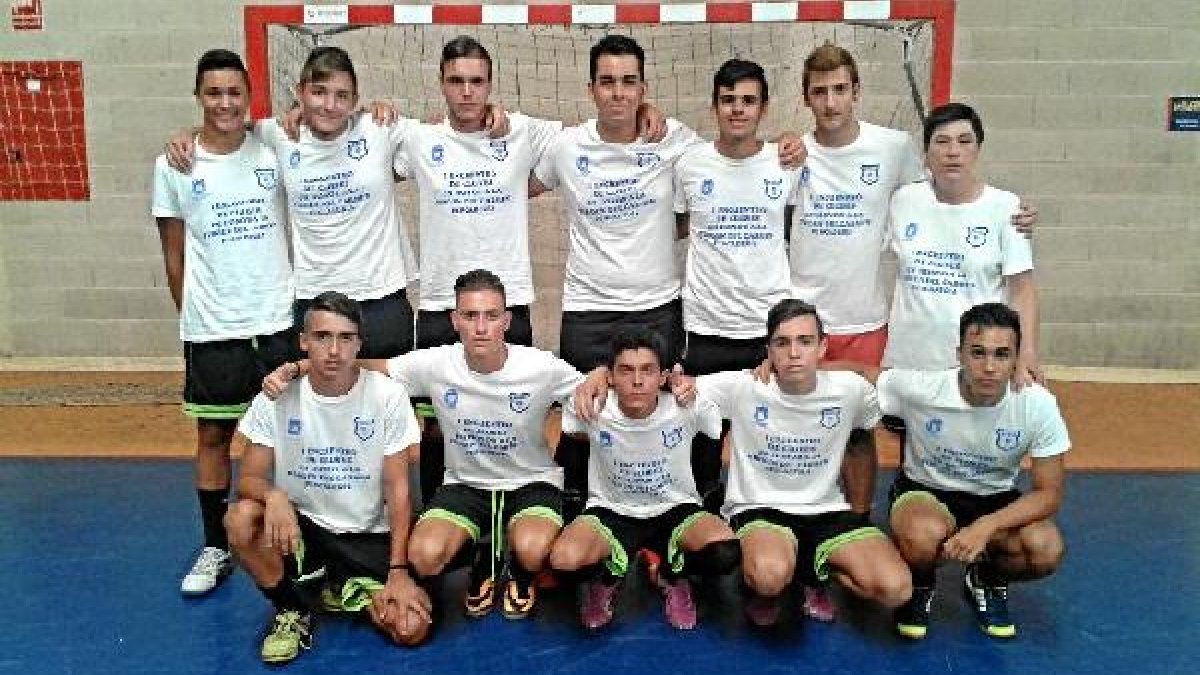 El equipo al completo.