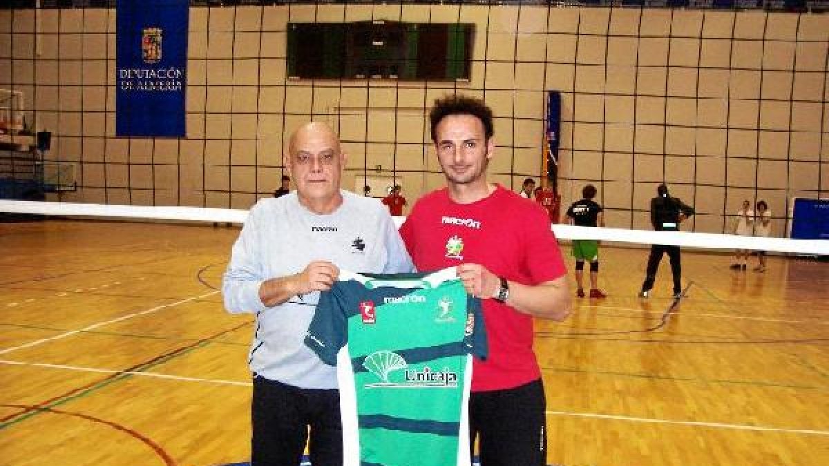 Manolo Berenguel con su inseparable Piero Molducci.